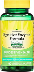 SEDLAV Advanced Digestive Enzymes 60 Count Sticker Supports Daily Wellness Routines and Nutrient Breakdown