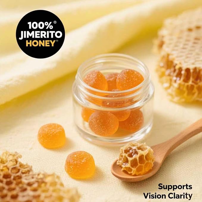 Jimerito Honey Lutein GummiesLutein &amp Zeaxanthin Supplements20mg Gummies-30-day Supply (1pc)