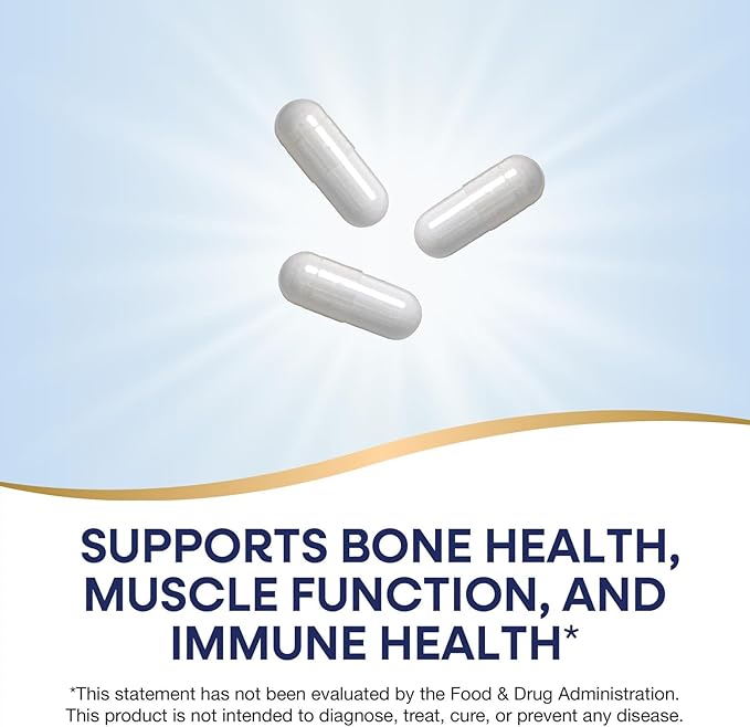 Nature's Way Calcium Magnesium &amp Zinc Mineral Complex Supports Bone Health &amp Muscle Function* Immune Support* 250 Capsules (Packaging May Vary)