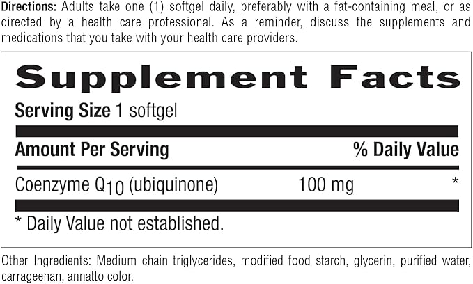 Country Life Simply CoQ10 100mg – Heart Function &amp Cellular Energy Support Supplement Pure Coenzyme Q10 for Antioxidant &amp Cardiovascular Health Certified Gluten Free &amp Vegan 60 Softgels
