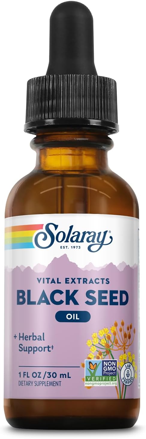 Solaray Black Seed 7% Thymoquinone 1 Fl Oz