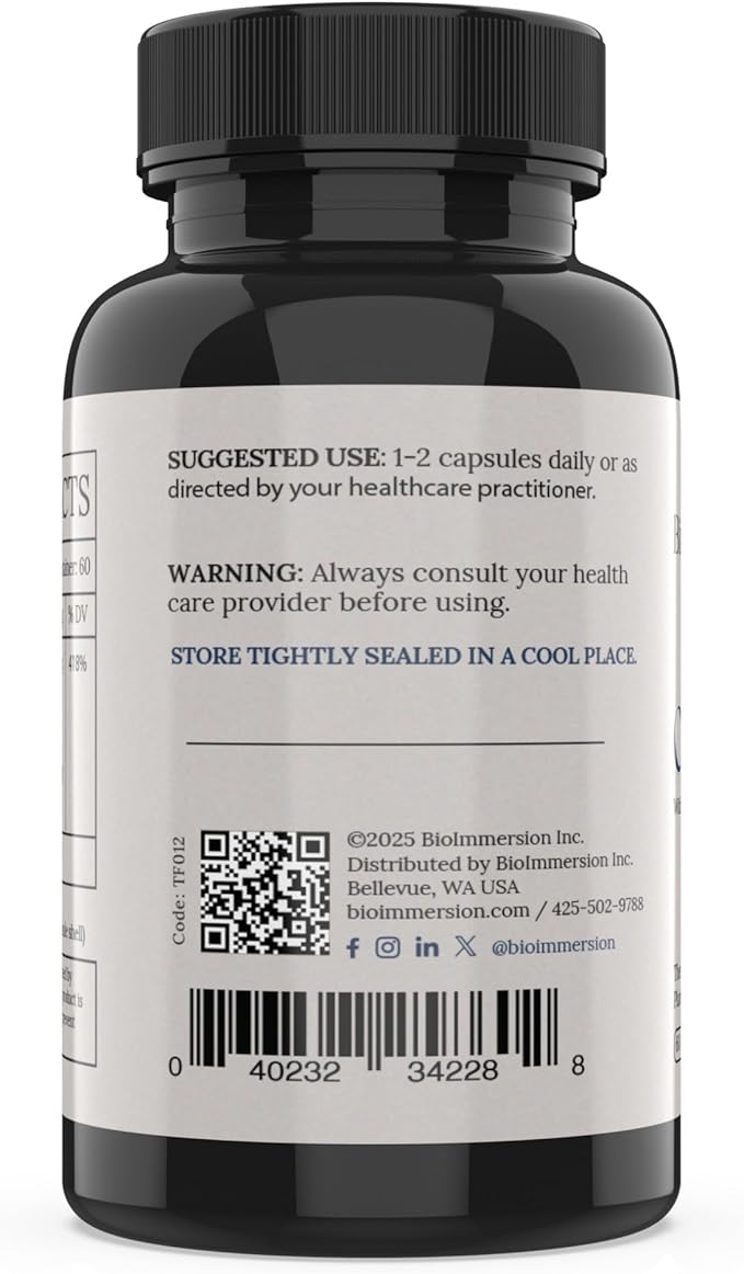 Chromium Bio-Organic with Beet - Supports Healthy Energy Production Metabolic Function &amp Healthy Circulation w Niacin Bound Chromium &amp High-Nitrate Organic Beet Root - Vegan Non GMO - 60 Cap