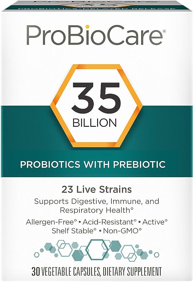 Probiotic - 35 Billion CFUs - Supports Digestive Health (30 Vegetable Capsules)