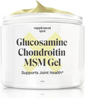 Glucosamine Chondroitin MSM Gel (4 oz) - with Glucosamine Chondroitin MSM &amp Bromelain to Support Joint Health– for Women &amp Men (90 Day Supply)