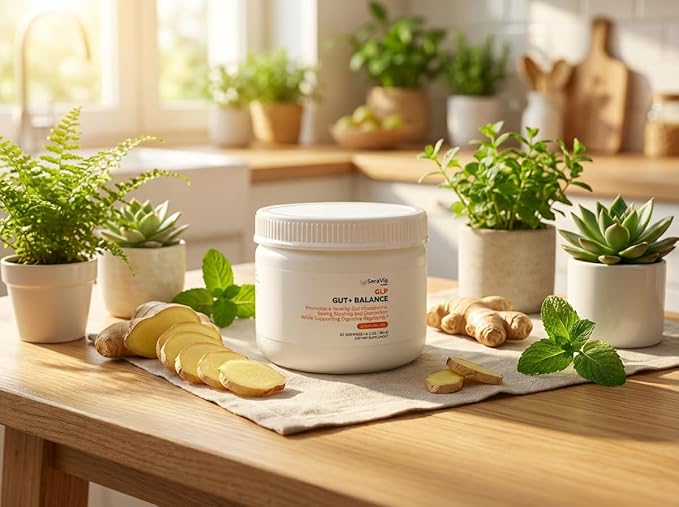 Health GLP Gut+ Balance | Digestive Support for GLP-1 Users | 30 Servings Citrus Splash