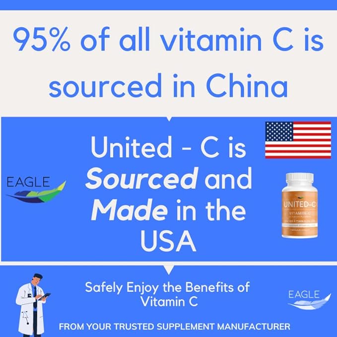 Eagle United C - Vitamin C Sourced and Made in the USA