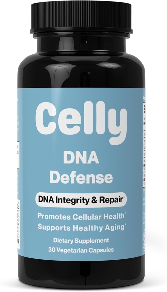 Celly DNA Defense | Longevity Supplement for Healthy Aging and Cellular Health | Promotes DNA Repair &amp Integrity | Take 1 Daily – 30 Servings | Non-GMO &amp 3rd Party Tested