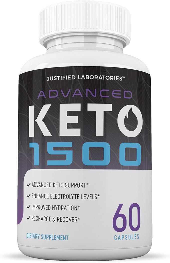 (3 Pack) Advanced Keto 1500 Keto Pills 1275MG New &amp Improved Formula Contains Apple Cider Vinegar Extra Virgin Olive Oil Powder Green Tea Leaf 180 Capsules