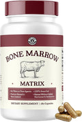 Bovine Bone Marrow Supplement - 100% Grass Fed and Pasture Raised in New Zealand- Freeze Dried 3rd Party Lab Tested Non GMO No Fillers – Supports Collagen Joint Bone &amp Immune Health- 180 Caps