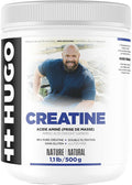 ++Hugo CREATINE Nurition Girard Powder | 500G/1.1LB Rapid Muscle Recovery | Pure Micronized Creatine | Time Release Blend | Natural Flavor