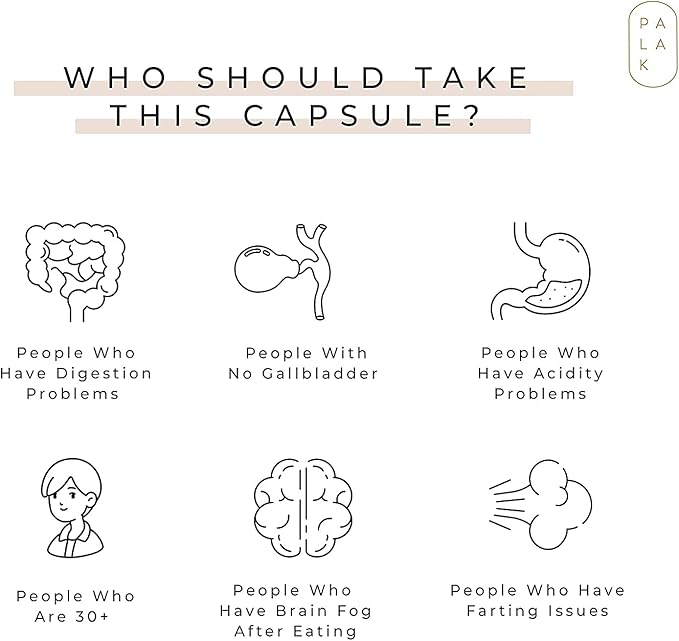Palak Notes: Betaine HCL + Pepsin Digestive enzymes for a Healthier Gut Digestion Acidity Problems: 60 Capsules