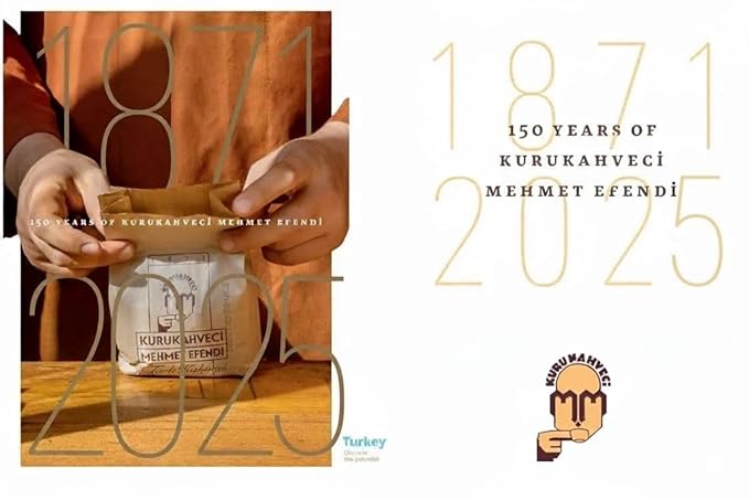 KURUKAHVECI MEHMET EFENDI Turkish Coffee Arabica Beans Roasted GroundRich Aroma Fresh Medium to Heavy-bodied Original Taste Since 1871 (17.6 OZ / 500 Gr) Pack of 3