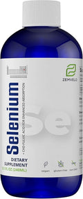 ZEMVELO Liquid Ionic Selenium Supplement - Adult Healthy Aging Supplement - Supports Immune System &amp Antioxidant Defense for Longevity and Wellness - 3 Month Supply