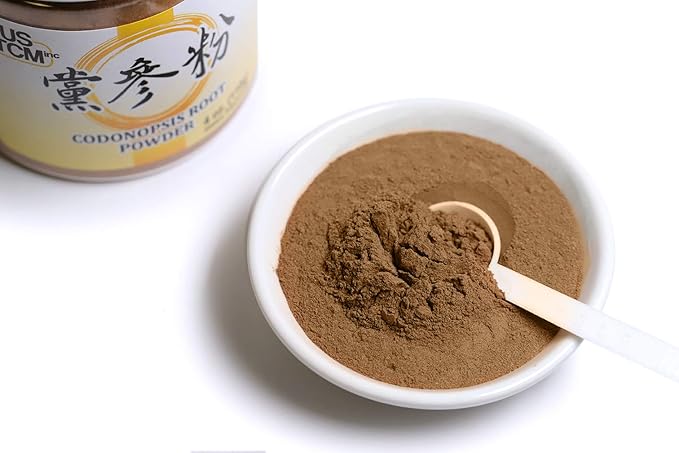 Codonopsis Root Powder Dang Shen Powder 党参粉 Fine Powder 120mesh (6oz)