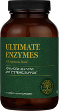 Global Healing - Ultimate Enzymes - Systemic &amp Digestive Enzymes Supplement for Healthy Digestion Immune System Boost &amp Natural Gut Health Digestive Enzyme for Women &amp Men Lipase