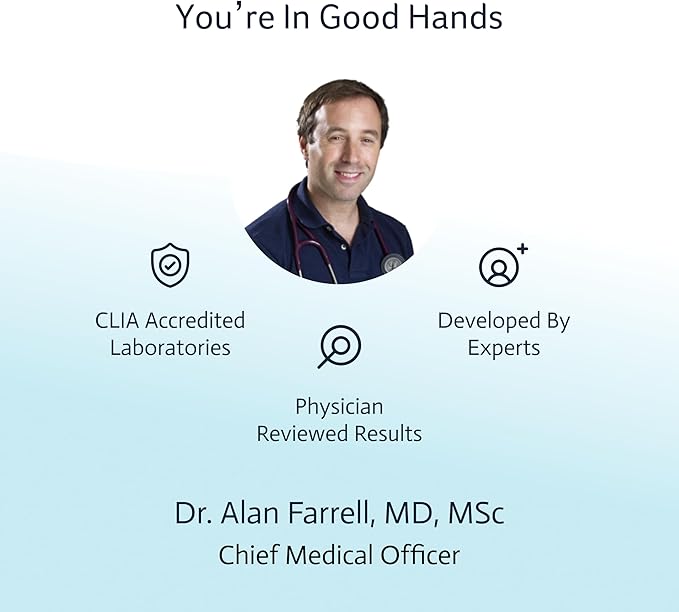 Liver Health &amp Function Test | 7-in-1 At-Home Liver Test | Choose Health | Test and Track Liver Function &amp Health | AST | ALT | GGT | Blood Sugars | Inflammation and More | Not Avail in NY RI