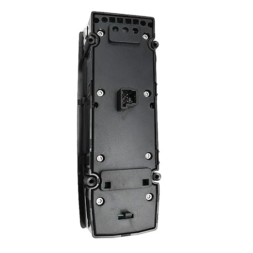 Master Power Window Switch 1669054300 Electric Power Window Control Black Push Button Actuator Manual Operation Black