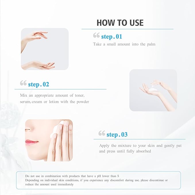 99.9% Pure Niacinamide Powder (Vitamin B3)Cosmetic Grade Sensitive Skin-Friendly Multi-Purpose DIY Skincare Solution