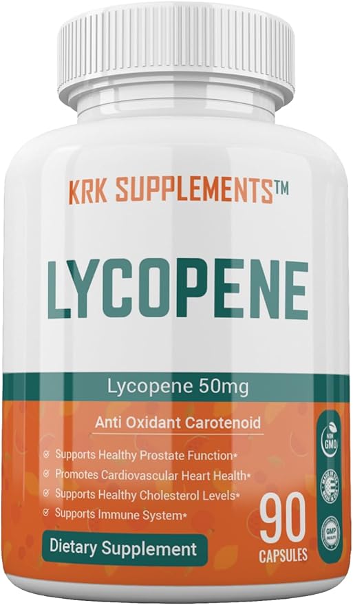 KRK SUPPLEMENTS 1 Bottle Lycopene 50mg 90 Capsules