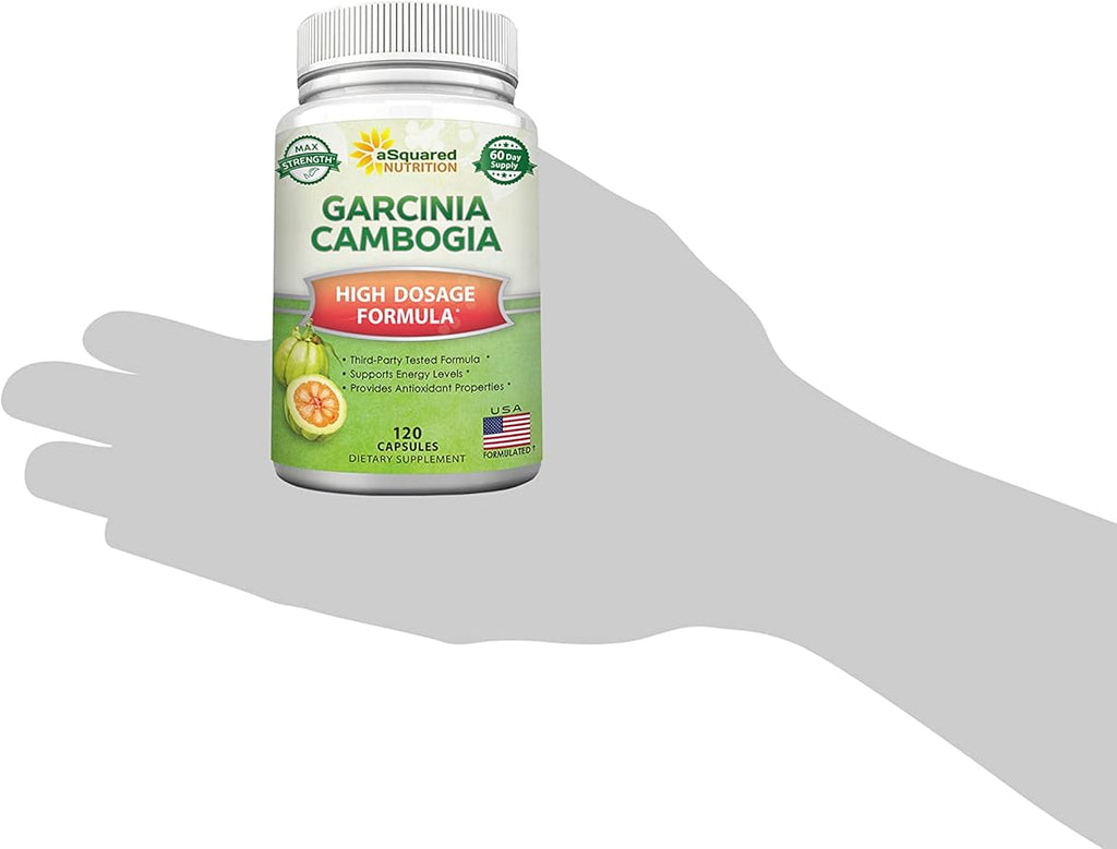 100% Pure Garcinia Cambogia Extract - 120 Capsules Ultra High Strength HCA Natural Weight Loss Diet Pills XT Best Extreme Fat Burner Slim &amp Detox Max Premium Blocker for Men &amp Women Made