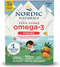 Nordic Naturals Nordic Omega-3 Fishies Tutti Frutti - 36 Fishies - 300 mg Total Omega-3s with EPA &amp DHA - Healthy Brain Mood Vision &amp Immune System - Non-GMO - 36 Servings