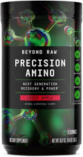 BEYOND RAW Precision Amino | Recovery &amp Power Amino Acid Formula | Fuel Muscles | Enhance Hydration | Crisp Apple | 25 Servings