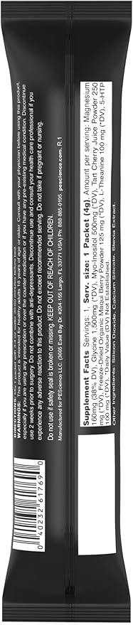 PEscience Haze Sleep Powder Melatonin-Free Unflavored Sleep Support with 5-HTP Theanine myo-Inositol and Magnesium 30 Servings