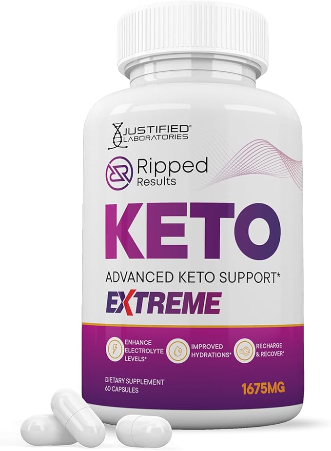 Ripped Results Keto ACV Extreme Pills 1675MG Keto Support Blend Capsule Alternative to Keto ACV Gummies Formulated with Apple Cider Vinegar Extra Virgin Olive Oil Powder Green Tea Leaf 60 Capsules…