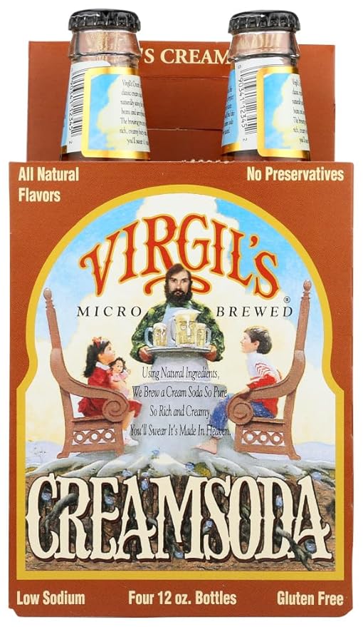 Virgil's Creme Soda 6x 4Pack