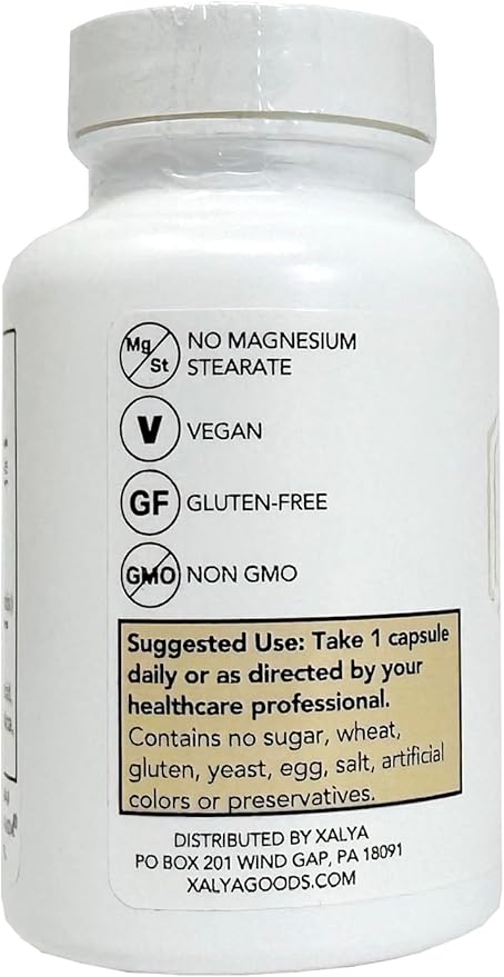 Longvida Curcumin 500 mg 60 Capsules - High Absorption 285x More Bioavailable Curcumin Supplement Non-GMO Vegan &amp Gluten Free 60 Servings
