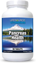 LifeSource Vitamins Pancreas Health-18 All Natural Synergistic Ingredients for Pancreas Health &amp Support