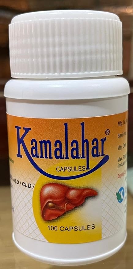 Liver Support Capsules | Ayurvedic Liver Suppot Detox &amp Rejuvenation Supplement | 100 Capsules | Natural Herbal Care | Pack of 12