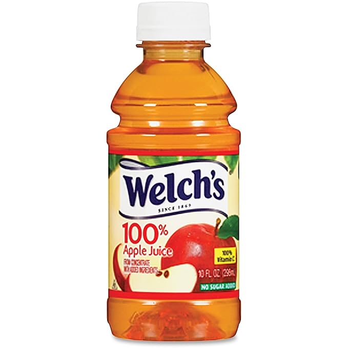 Welch's Juice Apple 10 Fl Oz (Pack of 24)