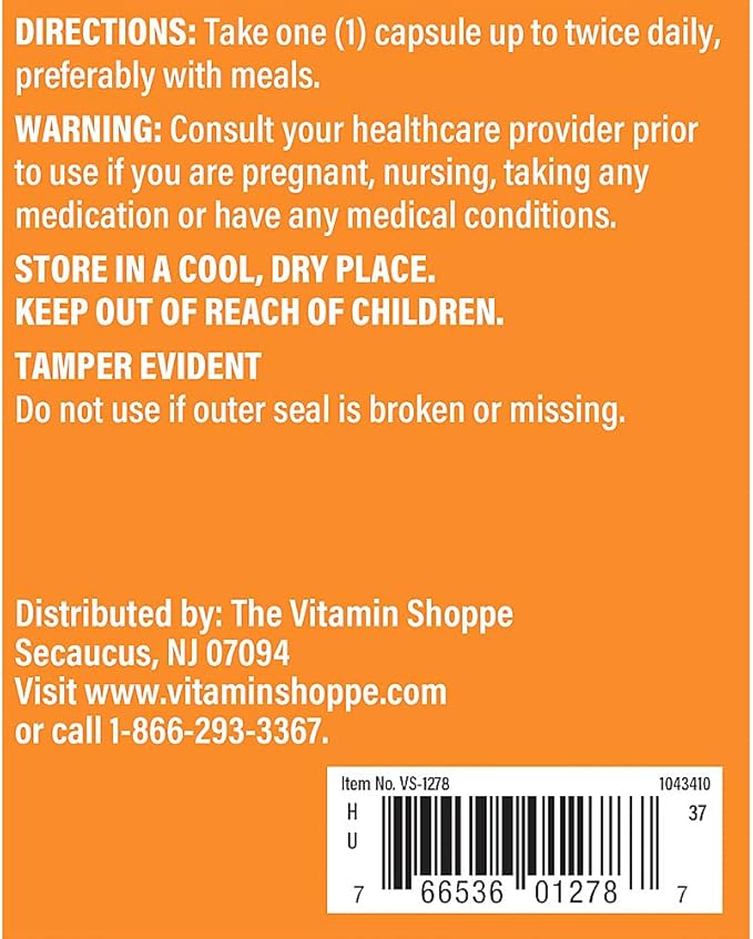 The Vitamin Shoppe Bromelain 500mg 600 GDU - Protein Digestion &amp Absorption | Pineapple Enzyme | 300 Capsules | Digestive Support