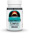 Source Naturals Coenzymate B Complex - Orange Flavor that Melts in Mouth - B Vitamins - 30 Lozenges