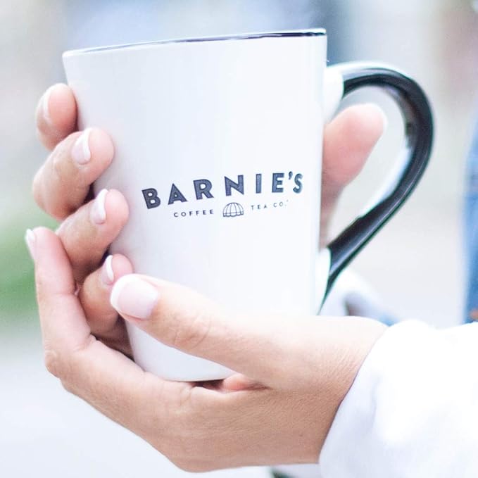 Barnie's Premium Flavor Coffee Trio with Santa's White Christmas Creamy Buttery Caramel and Café Mocha Truffle Medium Roasted Arabica Beans 12 oz Bag (Pack of 3)