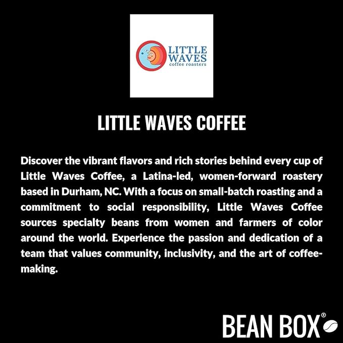 Ternura - Roasted by Little Waves Coffee - Whole Bean Coffee - 2 Pound Bag