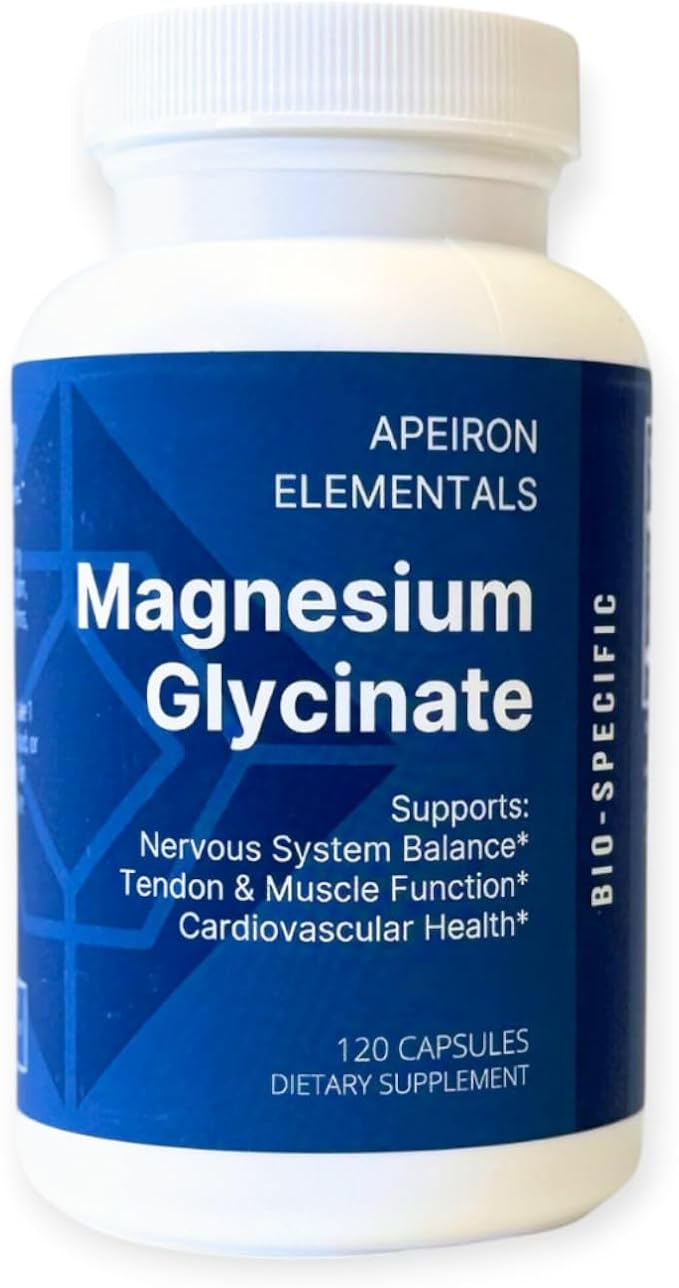 Magnesium Glycinate 100mg 120 Capsules Energy Balance Sleep Support