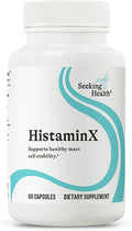 Seeking Health HistaminX - Supplement with Bromelain &amp Flavonoids - Formula Aids Healthy Swelling Responses &amp Seasonal Comfort - Support Immune System with Antioxidants - 60 Capsules
