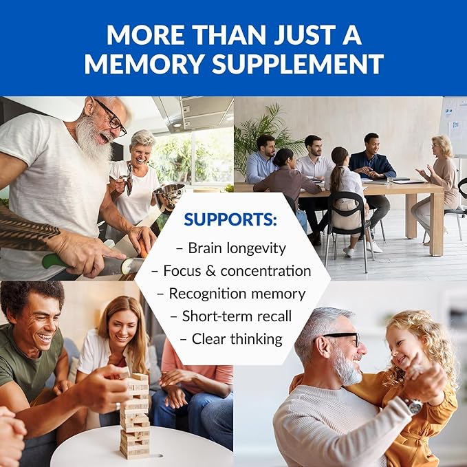 BioTrust Eternal Mind Brain Supplements for Memory &amp Focus - Sharpen Mental Agility Recall &amp Concentration with Age - Clinically Studied Supplement for Longevity &amp Cognition - 30 Servings