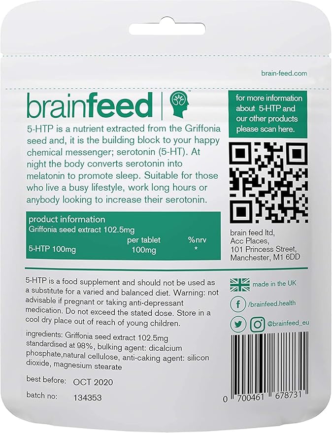 Serotonin and Dopamine Supplements | Mood Support – 2-Month Supply | Dopamine Supplement Tyrosine + Serotonin Supplement 5-HTP | Natural Mood Boosters