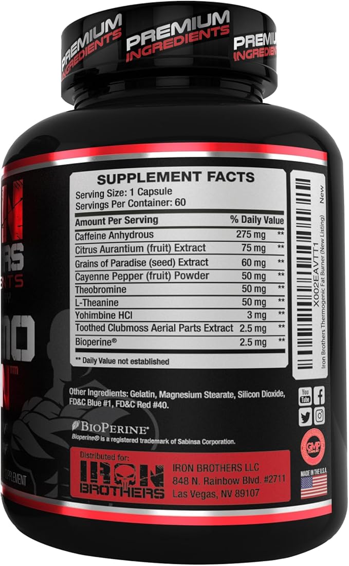 Iron Brothers Prostate &amp Metabolic Support Bundle – Urinary Flow DHT Balance &amp Fat Loss Support