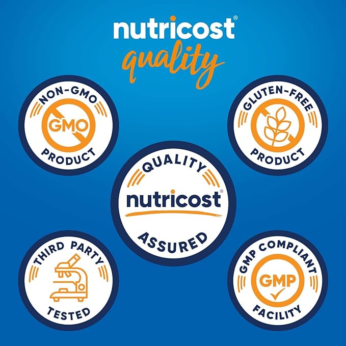 Nutricost Acetyl L-Carnitine 500mg 180 Capsules - Non-GMO and Gluten Free (2 Bottles)