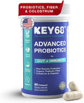 Synbiotics with Colostrum | 20 Billion CFU Probiotic + Prebiotic Fiber | Women’s Pre &amp Probiotics for Gut Health Digestive Balance Immune &amp Bloating Support | 60 Capsules | Lab-Tested