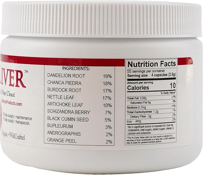 Body Force Liver Formula Capsules by Markus