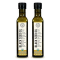 Certified Organic Black Seed Oil 250 ml Cold-pressed Dark Glass Bottle 2-Pack