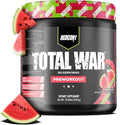 REDCON1 Total War Pre Workout Watermelon - L Citrulline Malic Acid Green Tea Leaf Extract for Pump Boosting Pre Workout for Women &amp Men - 3.2g Beta Alanine to Reduce Exhaustion (30 Servings)
