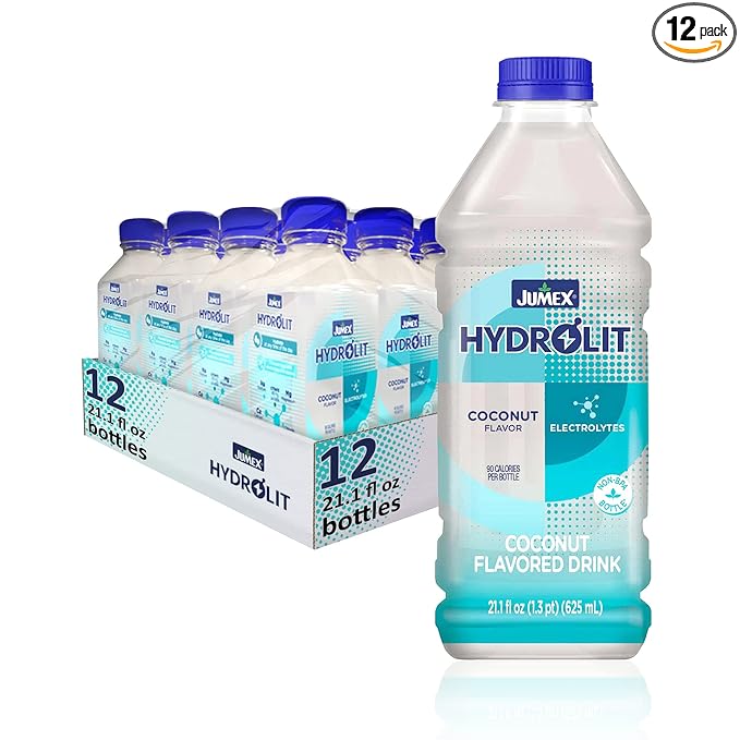 Jumex Hydrolit Coconut Flavor 21.1 fl oz 12-Pack