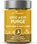 Eu Natural Purge Uric Acid Flush - Eat &amp Drink What You Want - Uric Acid Support for Joints &amp Mobility with Celery Seed Tart Cherry &amp Chanca Piedra - 60 Vegetarian Capsules