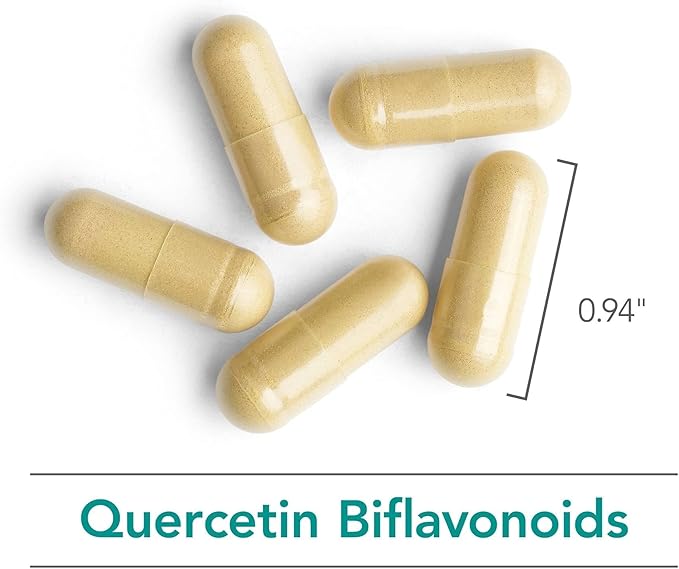 Nutricology Quercetin Bioflavonoids - Lemon Bioflavonoid Complex Rutin Citrus Extract Hesperidin Vegetarian Capsules - 100 Count